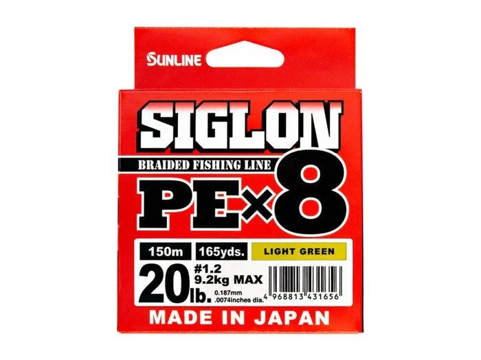Sunline SIGLON PE×8 150M Light Green